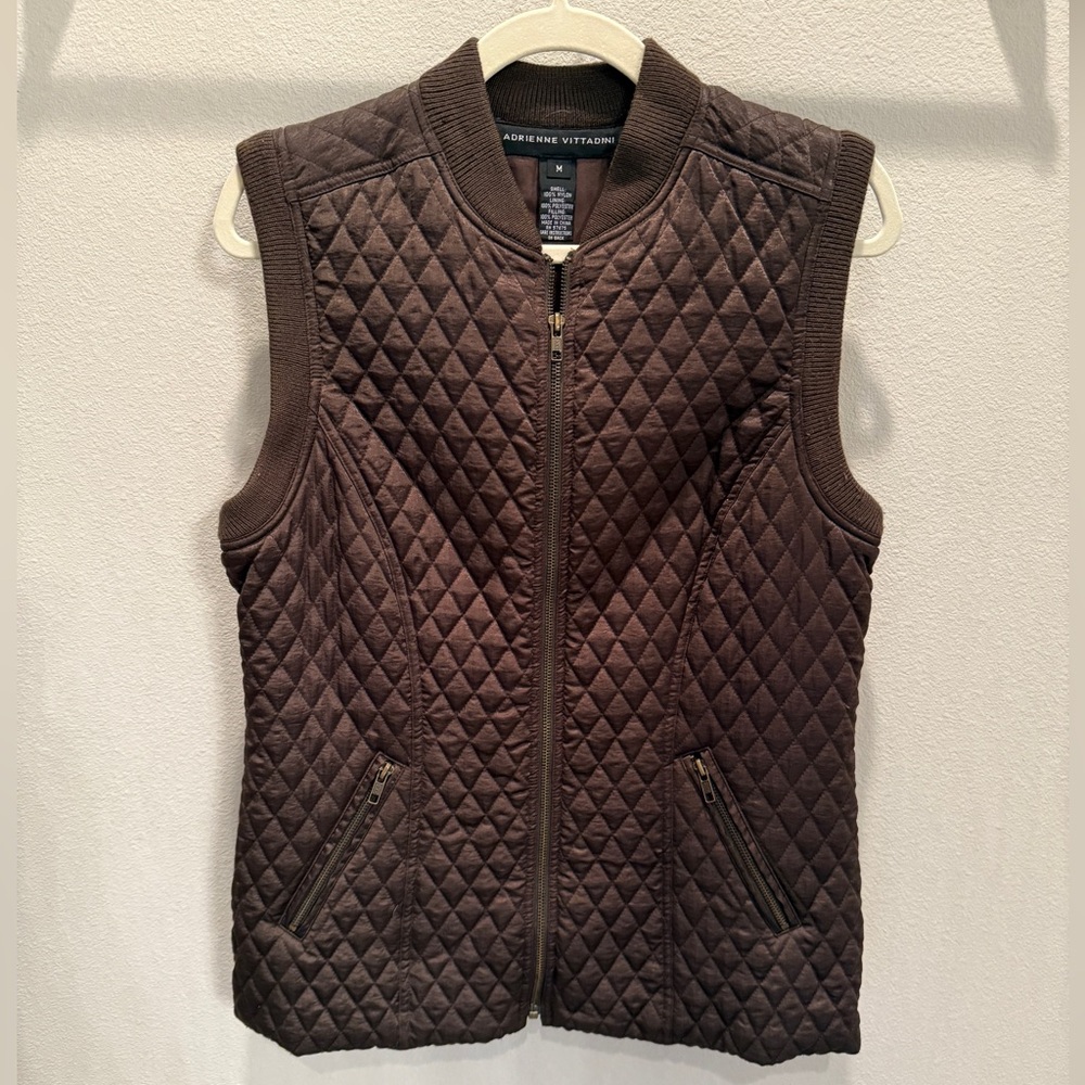 Adrienne Vittadini quilted vest